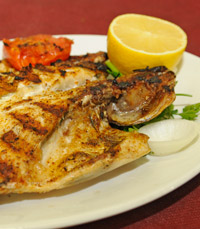 גם דגים במסעדת אבו חאלד הרצליה
